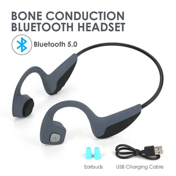 Z10 Bluetooth 5.0 Kostné Vedenie zvuku pre Slúchadlá Bezdrôtové Slúchadlá Sweatproof Športové Handsfree Slúchadlá s Mikrofónom Slúchadlá VS Z8