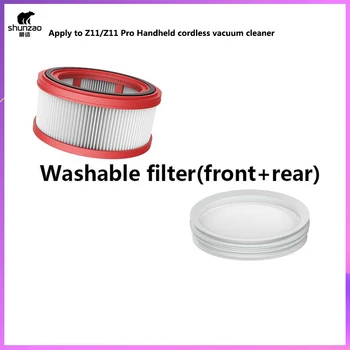 Shunzao HEPA Filter nastaví Cleaner Časti Hubky Filter pre Shunzao Z11/Z11 Pro Vysávač