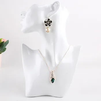 Móda Žena Kati Poprsie Ukazuje Náušnice Náhrdelník Šperky Pre Živice Formy Držiteľ Domáce Dekorácie Príslušenstvo A931