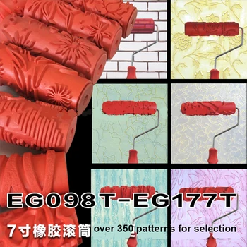 Dekoratívne Valčekom Vzor Textúra Maliarske Nástroje Plastický pre Steny, Spálne, Gumy Airless Pintura Stroj pre Domácnosť EG327T