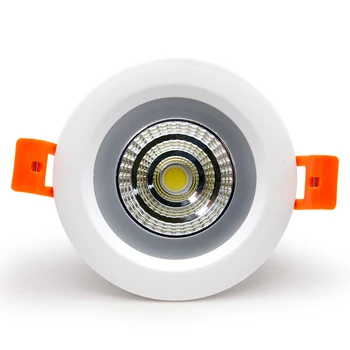 Vodotesný LED Stropné Downlight 15W 12W 7W 5W IP65 Vodeodolný KLASU Spot Light Okrúhle Zapustené Svietidlo pre vnútorné vonkajšie Bodové Svetlá