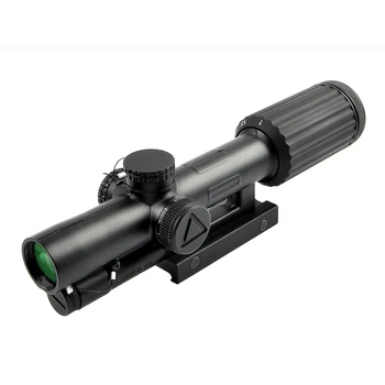 ACOG 1-6X24 Kríž Sústredné Lov Odbory Puška Rozsah Taktické Optickej Viditeľnosti Osvetlené R&G Puška Sniper Scope