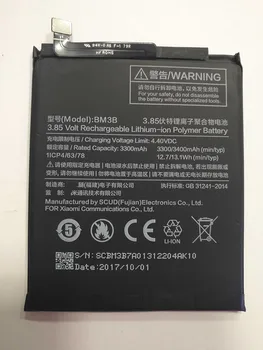 Nový, Originálny Reálne 3400mAh BM3B Batérie s lepiť nálepky Pre Xiao Mi Mix-2 II 5.99
