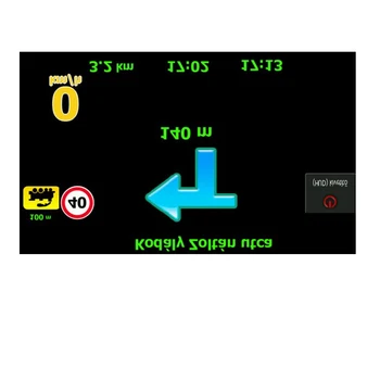 GPS Navigácia Android Wince Windows CE 6.0/OS Android GPS Navigácie Príslušenstvo 8GB Micro TF Mapu karty, GPS Príslušenstvo
