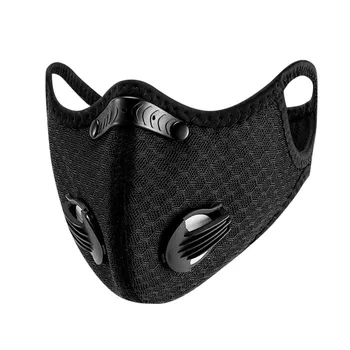 Prach Cyklistické Maska S 15 Filtre 2 Výfukové Ventily Polovicu Tváre Opakovane Prachotesný RespiratorAnti Vírus InfectioFace Maska Facemasks