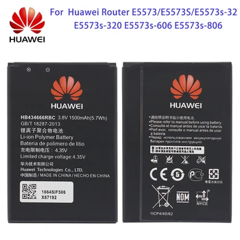Hua Wei Náhradné Batérie Telefónu HB434666RBC Pre Huawei Router E5573 E5573S E5573s-32 E5573s-320 E5573s-606 E5573s-806 1500mAh