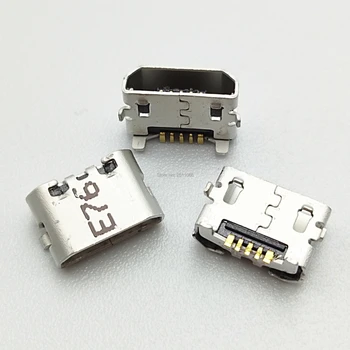 100ks Micro USB Nabíjací Port Dock Konektor Zásuvka Pre Huawei Ascend 4X 4X Y6 4A P8 C8817 P8 max P8 Lite 4C 3X Pro G750-T20