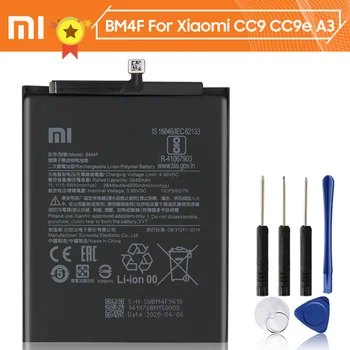 Xiao Xiao Mi BM4F Batérie Telefónu Pre Xiao CC9e CC9 CC9 e Mi A3 Mi9 Lite 4030mAh BM4F Originálne Náhradné Batérie + Nástroj