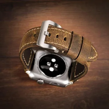 Eastar Originálny Kožený Náramok Pre Apple Hodinky Kapela 42mm 38mm Hodinky iWatch Príslušenstvo Pre Apple Hodinky 5 4 3 2 Popruh Watchband