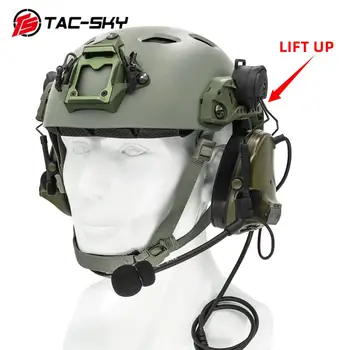 TAC-SKY COMTAC III taktické comtac dvakrát prejsť na prilbu držiakom silikónové chrániče sluchu vojenské peltor slúchadlá a taktické u94ptt