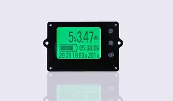 5in1 Coulometer Battery Monitor Ukazovateľ/Tester Batérií VOLT/AMP/Výkon/Kapacita/čas Nabíjania Digitálny Merač 12V 24V 36V 48V 72V
