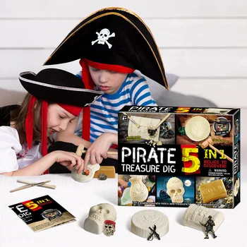 Vzdelávacie hračky archeologické výskumy nástroje pirát vyhovovali deti educational DIY hračky