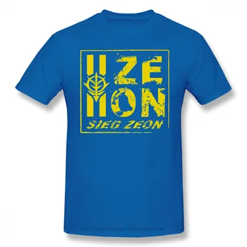 Mužov Homme Gundam Japonskej armády sci-fi, T-Shirt SIEG ZEON Základné Čistej Bavlny Tees Harajuku Tričko