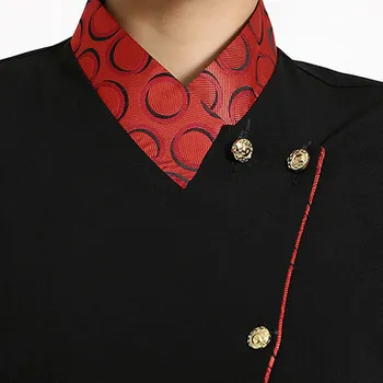 Nový Dizajn Čínskej Reštaurácii Uniformy Čínsky Hotel Čašník Uniformy Dlhý Rukáv Oblečenie pre Ženy, Mužov