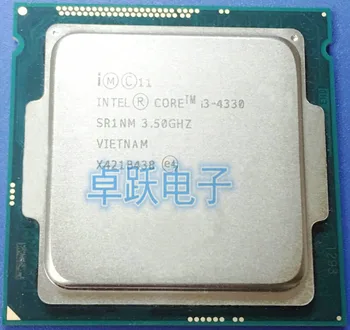 Intel Core i3 4330 3.5 GHz 4M Dual Core desktop procesory Počítača CPU Socket LGA 1150 scrattered kusov doprava zadarmo