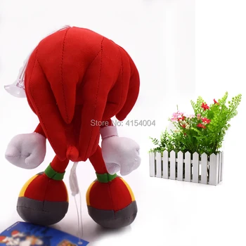 10 ks/veľa Červenej Sonic Mäkké Plyšové Bábiky Hračky Cartoon Zvierat Plnené Plyšové Hračky Obrázok Bábiky Darčeky, Vianočné Darčeky