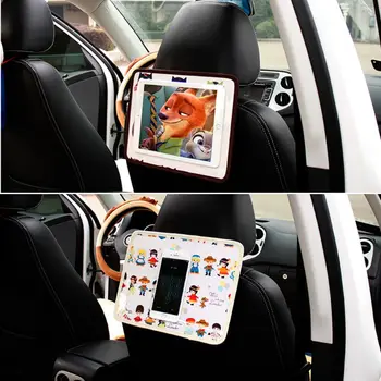 Univerzálny Univerzálny Auto opierky hlavy Telefón Mount Taška Držiak pre Deti na Zadnom Sedadle Tablet, Stojan pre Samsung Xiao 3-11.5 Palcový Inteligentný