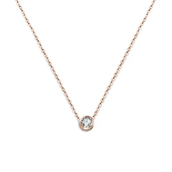 Jeden kamenný náhrdelník kľúčnu kosť z nehrdzavejúcej ocele náhrdelník