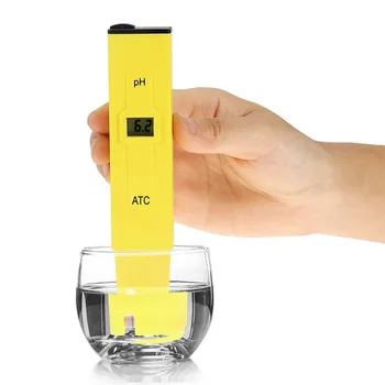 Profesionálny Digitálny PH Meter Kvality Vody Tester Meter pre Akvárium Pool Kvality Vody PH Monitor s ATC merací Nástroj