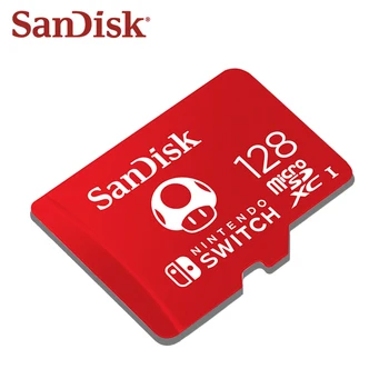 SanDisk NINTENDO PREPÍNAČ Micro SD Kartu 64GB 128 gb kapacitou 256 GB micro SDXC UHS-I, Pamäťové Karty až do 100MB/s TF karta pre Nintendo Prepínač