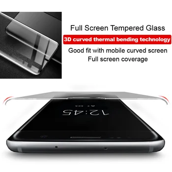 IMAK 3D Zakrivené Full Screen Protector Pre Vivo Nex 3 5G Tvrdeného Skla Pre VIVO NEX 3 Sklo Vivo NEX3 Tvrdeného Skla Predných Film