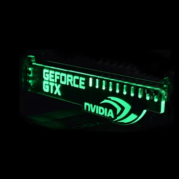 JEHO G8 GeForce GTX NVIDIA LED Počítačové Káble Konektory Svetelný Počítač Hlavné Okno Grafickej Karty Podpora Rám, grafické Karty,