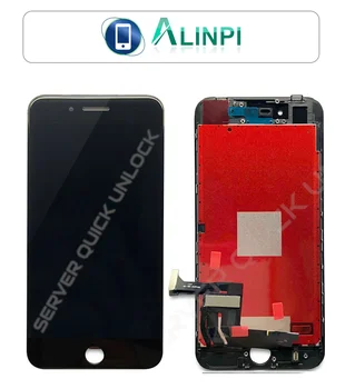 Celý displej pre iPhone 8 Black touch digitalizátorom. + LCD + čierny rám + tvrdené sklo AAA kvalita + 24h doprava