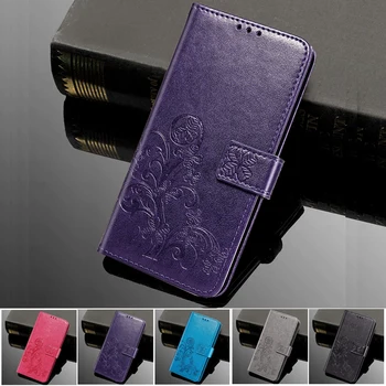 Telefón puzdro pre Samsung Galaxy Note 10 Pro Plus Poznámka 10 Lite Prípade Flip Úľavu Kožené Peňaženky Magnetické Telefón Stojan Knižné
