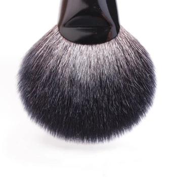 104 Profesionálne Ručné Make-Up Štetce Mäkké Saikoho Koza Vlasy Veľký Fanúšik Tvar Tváre Prášok Kefa Kozmetické Nástroje Make-Up Štetec
