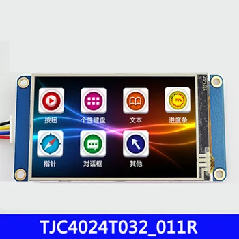 TJC4024T032_011R 3.2 palcový USART HMI dotykový displej s GPU písma, obrázok konfigurácia obrazovky sériový port TFT LCD displej