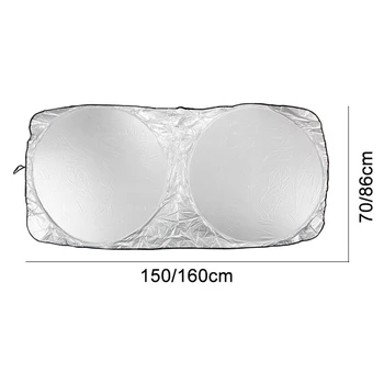 Čelného skla Slnečník Zahŕňa Flodable Clonu pre Mazda CX-3 CX-8 CX-9 CX-30 MX-5 Demio CX-5 MS Premacy MPS Auto Príslušenstvo