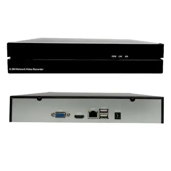 8CH NVR H. 265 HD 5MP Network Video Recorder ONVIF P2P Cloud Pre P6SLIte Fotoaparát Esunstar