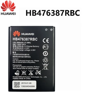 Hua Wei Pôvodnej HB476387RBC Nabíjateľná Li-ion Batéria Telefónu Pre Huawei Honor 3X G750 B199 3000mAh