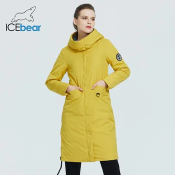 ICEbear 2020 Ženy jarná bunda kvalitné ženy kabát dlhý žena vetrovka módna značka oblečenia GWC20066I