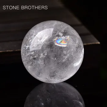 Prírodné Kamene Krištáľ Bod Prútik Crystal ball Quartz Liečivý Kameň Energie Rudy Minerálne Remesiel Domáce Dekorácie 1PC