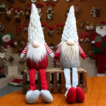 Roztomilý Duchu Vianoc Bábika Elf Na Polici Vianočné Tradície Plyšové Mäkké Bábiky Zvierat Vypchaté Hračky Pre Malé Deti Narodeninám