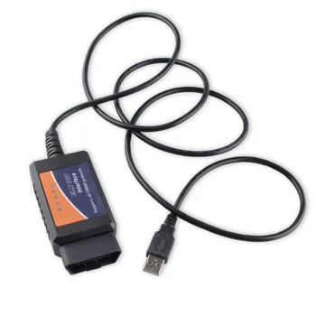 OBD 2 obd2 Code Reader Skener ELM327 USB V1.5 OBD2 Auto Diagnostické Rozhranie Skenera ELM 327 V 1.5 OBDII Diagnostický Nástroj ELM-327