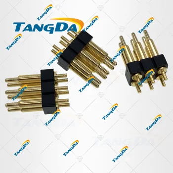 Pogo pin konektorov 6PIN 6P DIP dvojradu 2*3PIN náprstok test ihrisku:2,5 mm výška: 4 4.5 5 5.5 6 6.5 7 7.5 8 9 10 1.2 A TANGDA PR