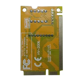 Plastové/Kovové Stabilitu 3 v 1 Mini PCI-E LPC Analyzer Tester POST Karty Test Pre Notebook Notebook Hexadecimálnych Znakov Displeja
