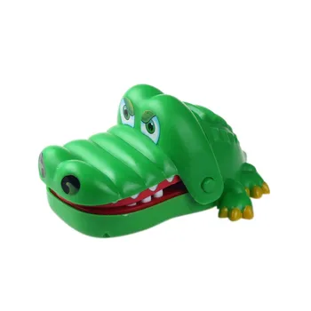 Roztomilý Veľký Krokodíl Úst Hračka Zubár Zelené Sústo Prst Hry Hračky Domáce Zápasy Roztomilého Krokodíla Veľký Krokodíl Úst, Zubný Lekár