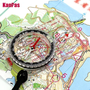 KANPAS Skauti kompas /vonku navigáciu kompas pre turistické/beh kompas