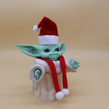Disney anime postavy Star Wars Mandalor Dieťa Yoda Vianočný darček k narodeninám detské Hračky Youda ozdoby