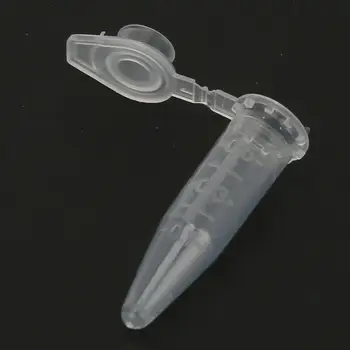 Mini 0.5 ml/2.0 ml/10 ml Skúmavku Odstreďte Plastové Fľaštičky Úložný Kontajner Test Rúry na Laboratórne Laboratórne sklo kontajner