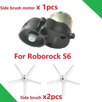Bočné Kefa Gear Box Motorových Montáž pre XIAO Roborock S60 S61 S65 Robot Vysávač Bočné Kefa Biela Náhradné Diely Prevodovky