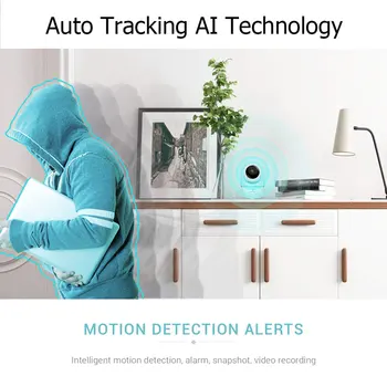 Horúce HD 1080P IP Kamera WiFi Bezdrôtové Baby Monitor Nočné Videnie Auto Tracking Home Security Dohľadu CCTV Siete Mini Cam