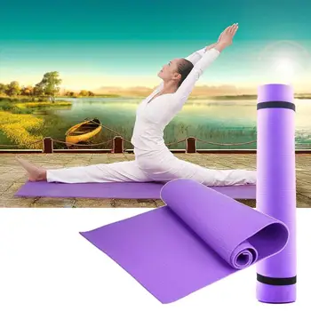 EVA Yoga Mat Non Slip Cvičenie schudnúť Fitness Vodotesný pre Začiatočníkov Fitness Životného prostredia Gymnastika Rohože