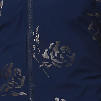 Kvetinový Samoopaľovacie Vytlačené Mens Baseball Jacket Bežné Jar Jeseň Mužov Bombardér Bunda Streetwear Jacket Mens Bundy a Coats XL