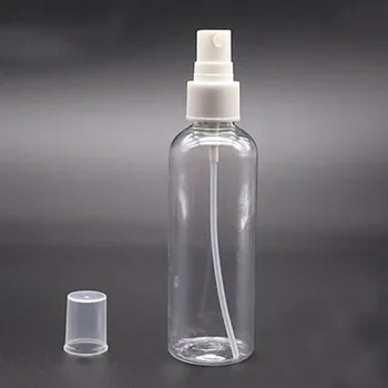 25PCS Prázdne Spreji 100Ml Cestovné Priehľadného Plastu Parfum Naplniteľné Fľaše