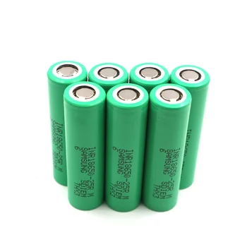 C&P INR1865 25R pre sam sung Li-ion batérie 2500mAh 25R 10 ks batéria 18650 nabíjateľná batéria výbojový prúd 20A 3.6 V