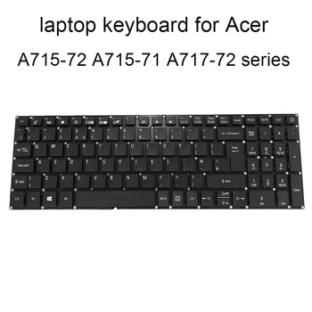 Výmena klávesnice A715 72 pre Acer Aspire 7 A717 71 UK GB British veľké zadajte čiernej klávesnici notebooky nové NSK RE6SQ AEZAGE00110